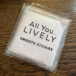NEW All. You. Lively Smooth‎ Stickies Silicone Nipple Covers Toasted Almond Nude